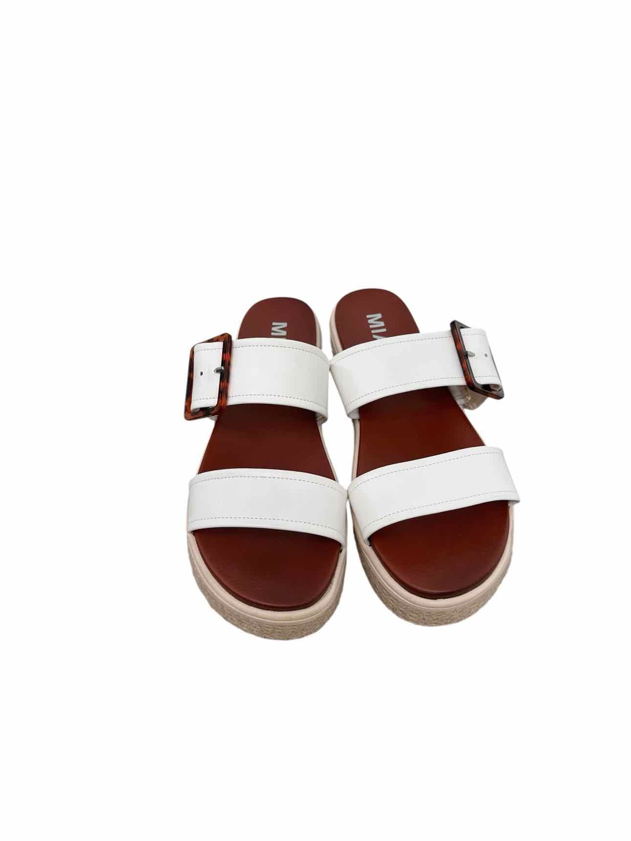 Mia White Carleen Sandals Shoe Size 8