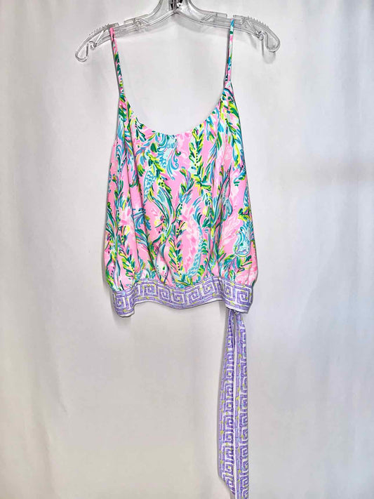 Lilly Pulitzer Ainsley Top in Unicorn of the Sea
