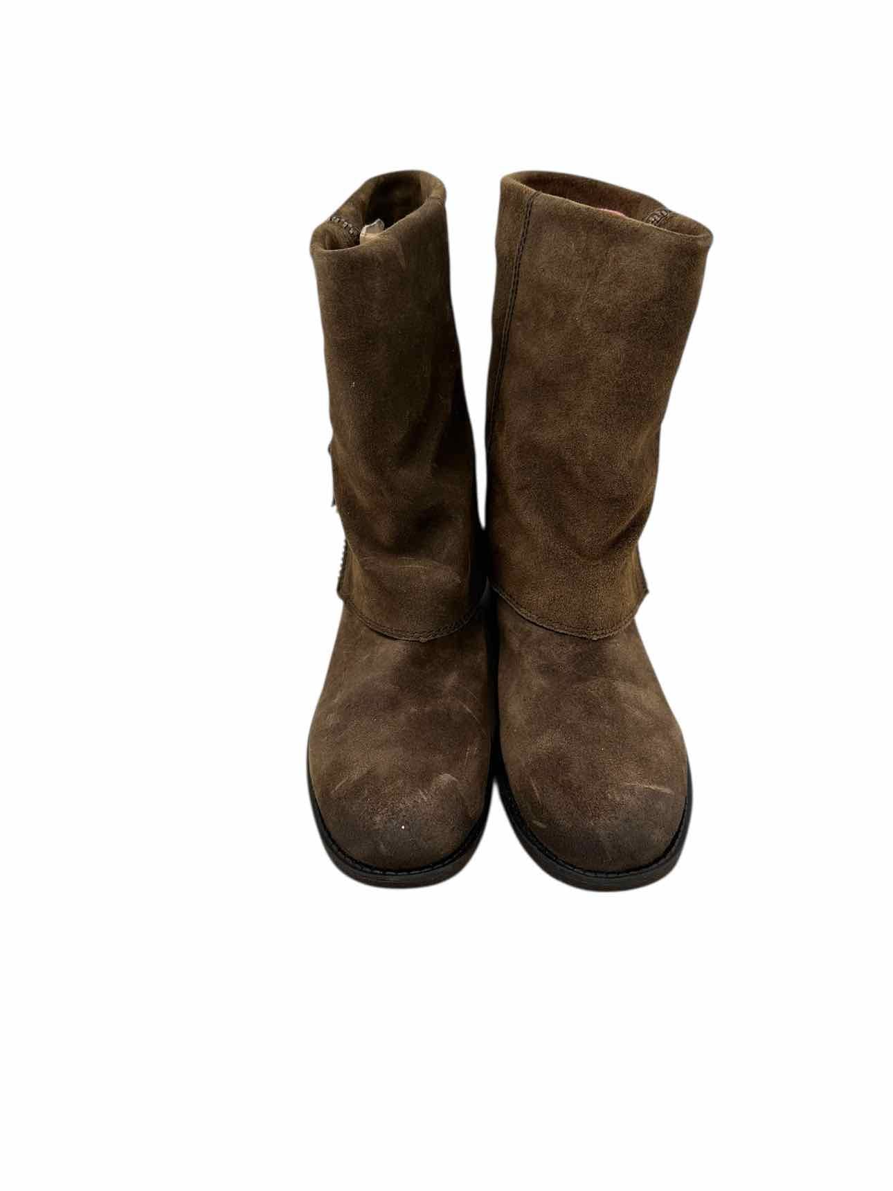 Nine West Thomasina Brown Boots Shoe Size 8 **NEW**