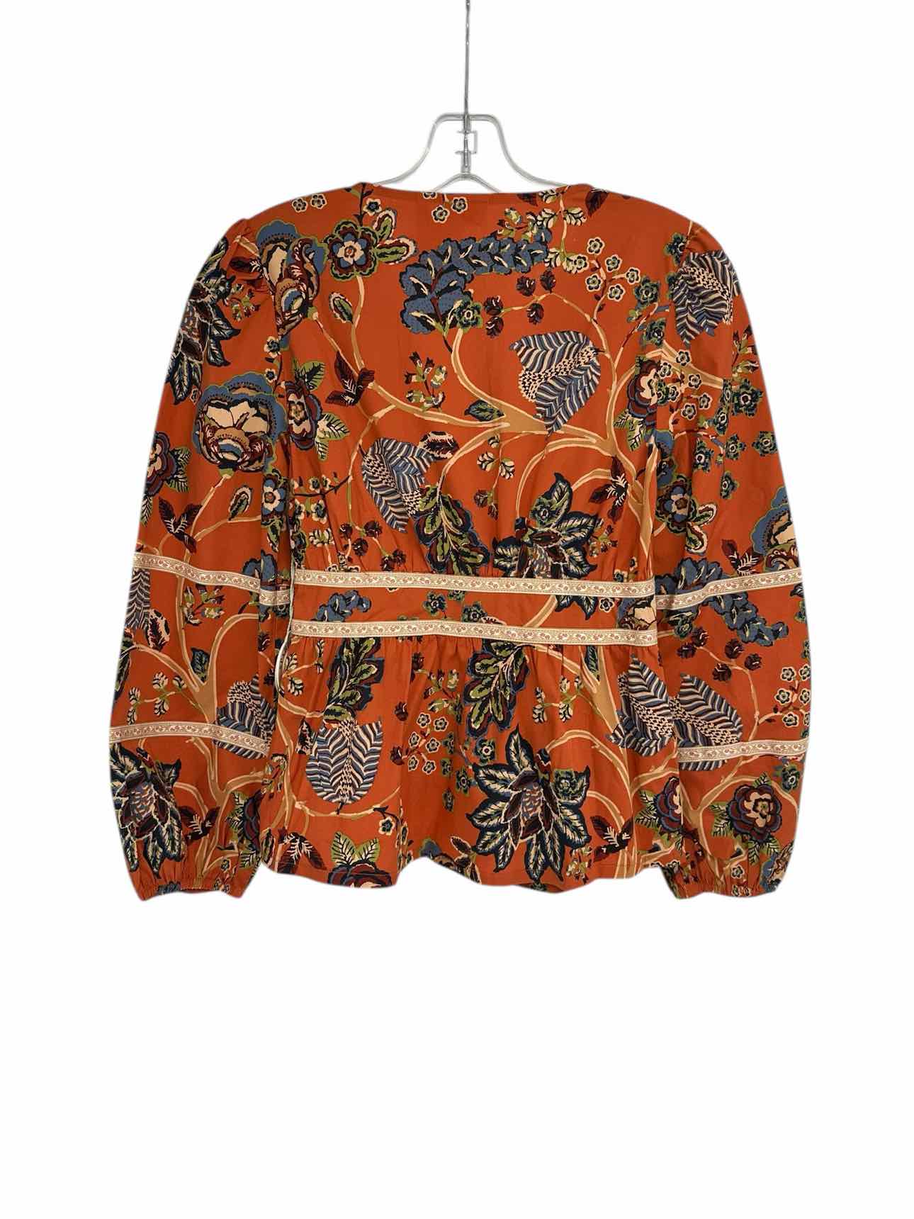 Spartina 449 Marcelle Blouse  Rust Size XS **NEW**