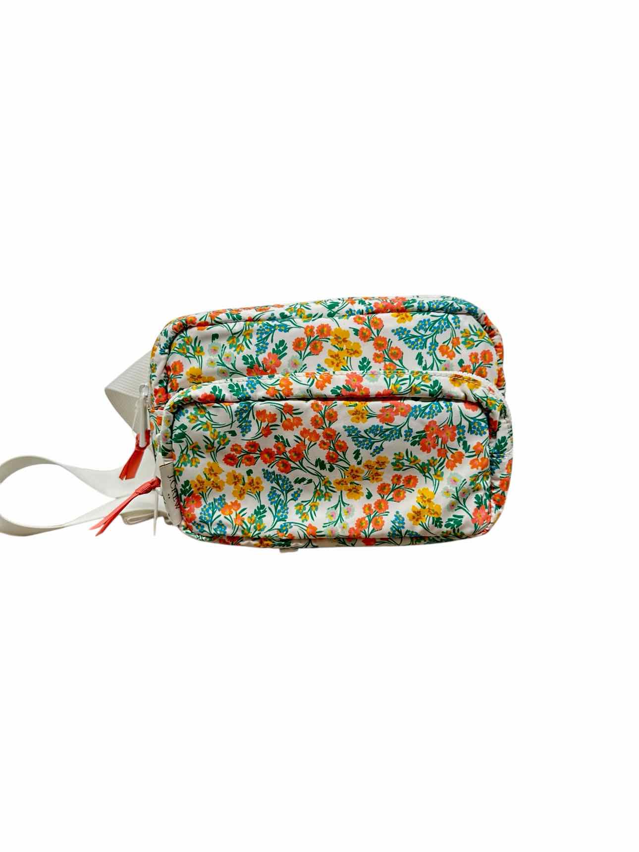 J. Crew Multi-Color Floral Cloth Crossbody **NEW**