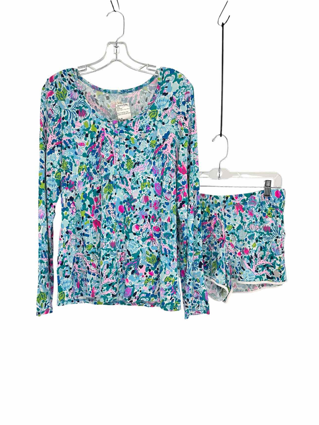Lilly Pulitzer Multi-Dive Bar Pajamas Size M