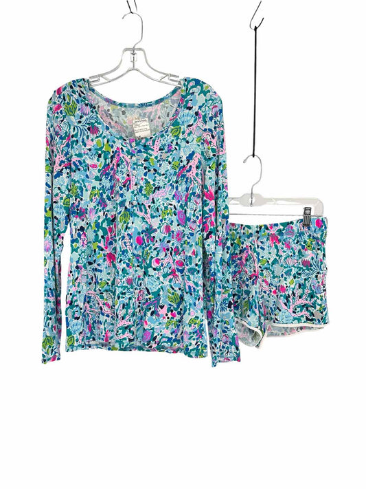 Lilly Pulitzer Multi-Dive Bar Pajamas Size M