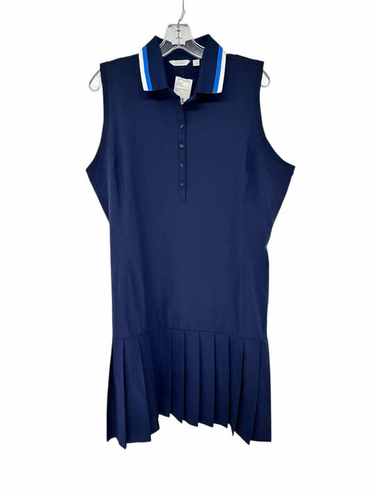 Lady Hagen Sleeveless Tennis Dress Navy Size XL