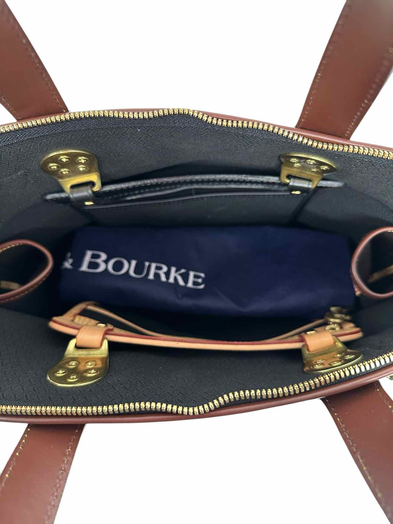 Dooney & Bourke Black Leather Satchel **NEW**