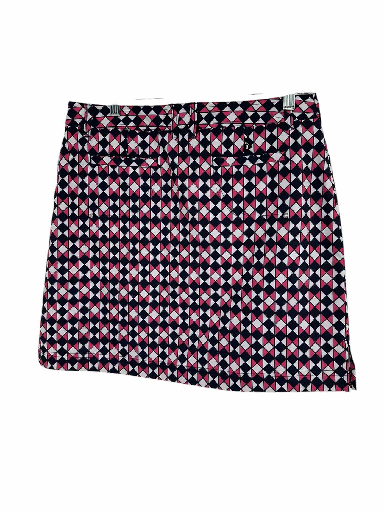 NVO by Lanctot Multi-Color Golf Skort Size 8