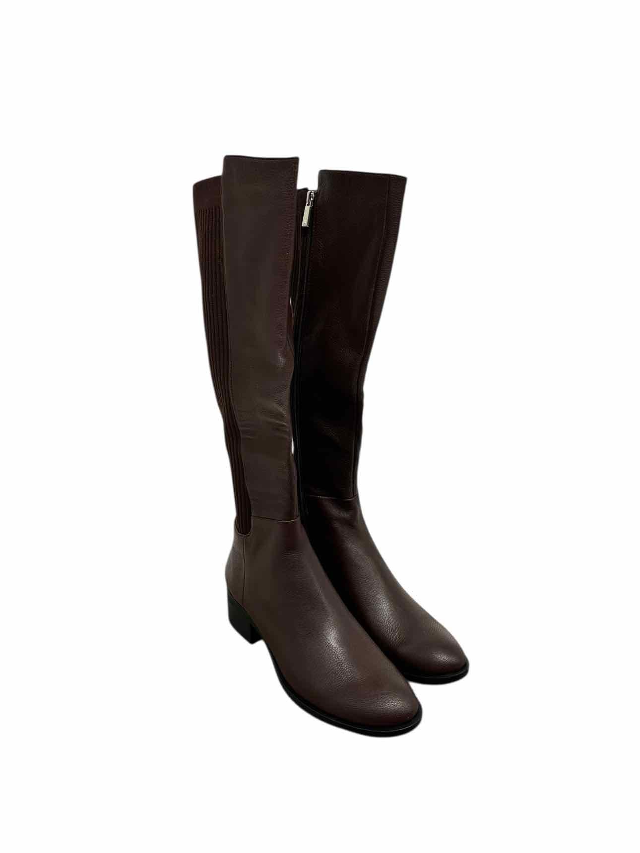 Kenneth Cole Levon Tall Boot Brown Shoe Size 8  **NEW**