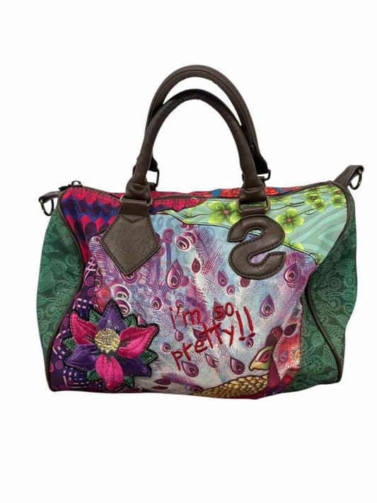 Desigual Peacock "I'm So Pretty" Bag