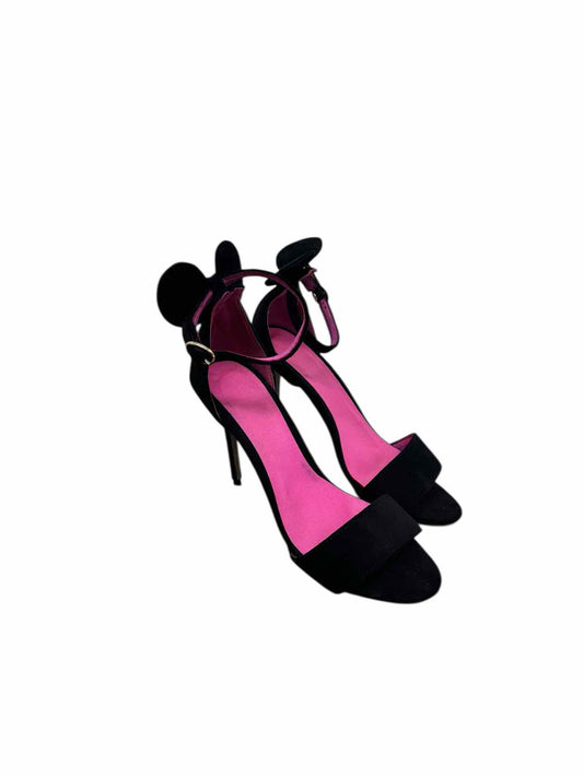 Black Minnie Mouse Stilettos Shoe Size 8.5