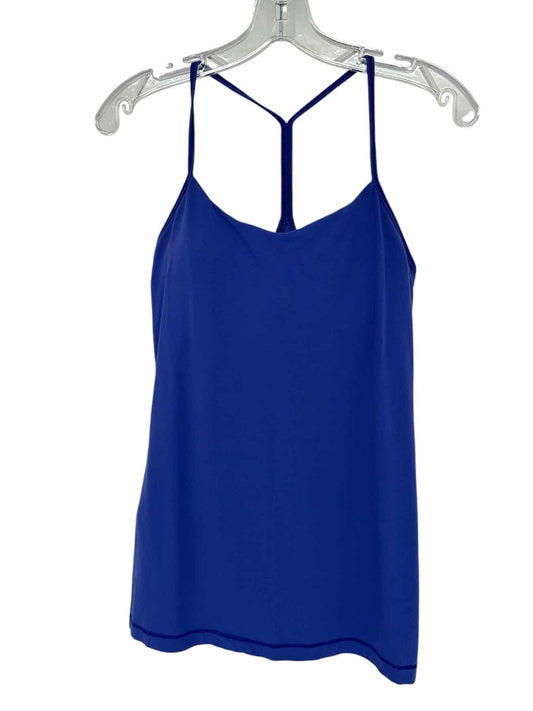 Lululemon Power Y Tank Blue Size 8