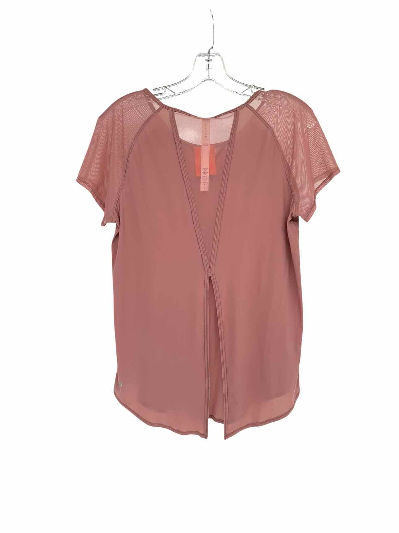 Lululemon Final Count Tee Pink Size 6