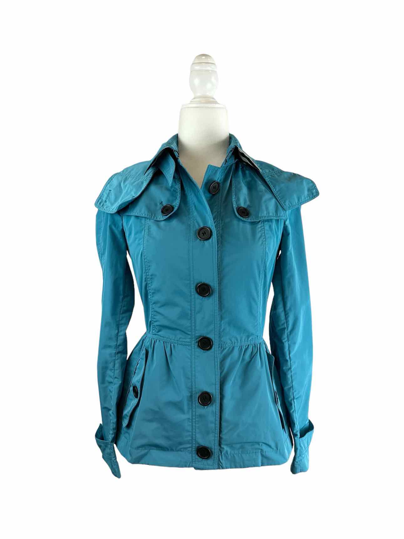 Burberry Brit Turquoise Size 4 Spring Jacket