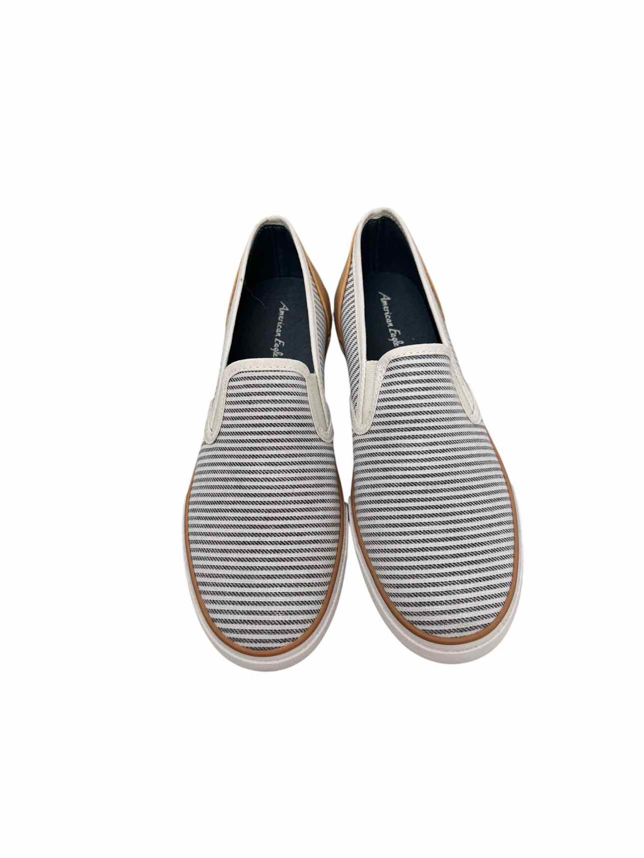 American Eagle White Shoe Size 8.5 Slip Ons