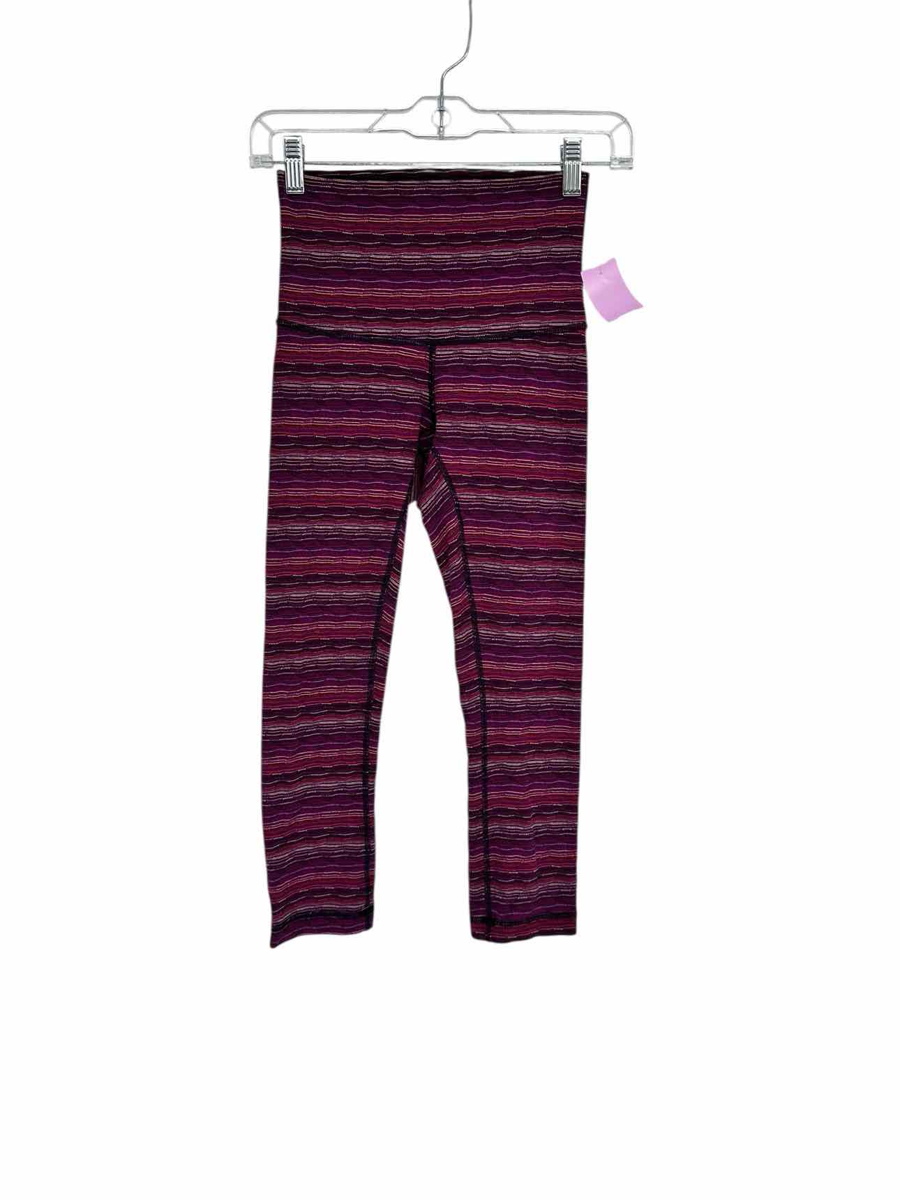 Lululemon Maroon Leggings Size 4