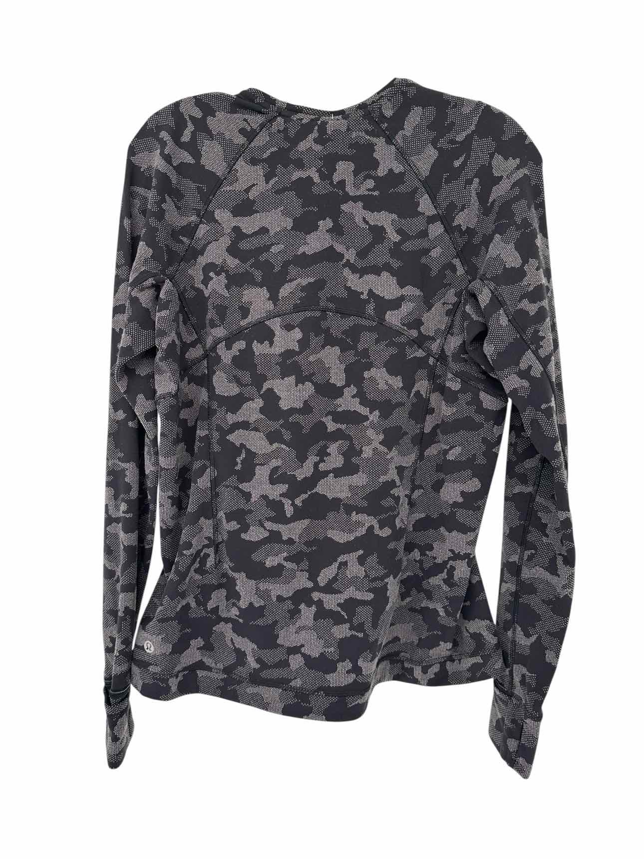 Lululemon Close to Crossing Long Sleeve Rulu Gray Size 10