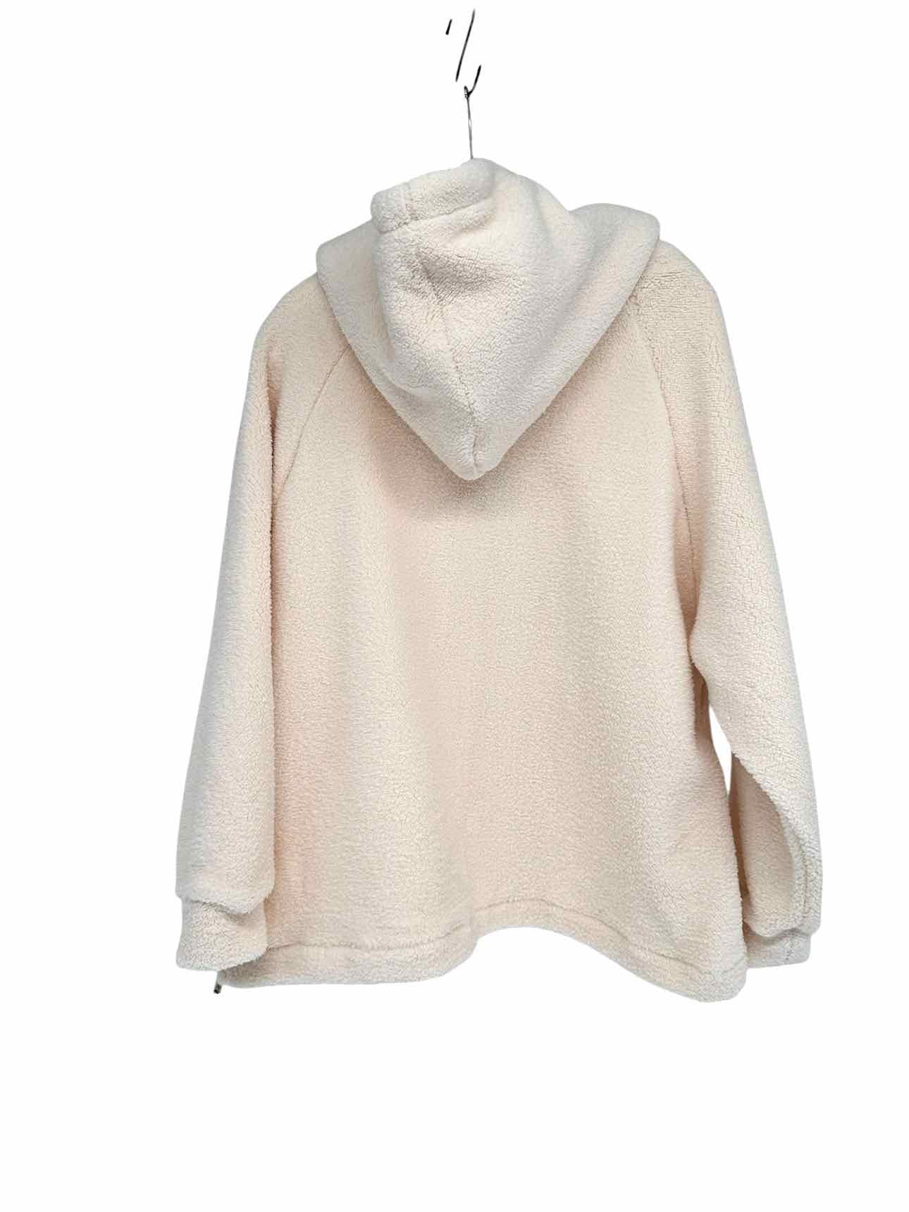 Coco +  Carmen Cream Half-Zip Hoodie Size S/M **NEW**