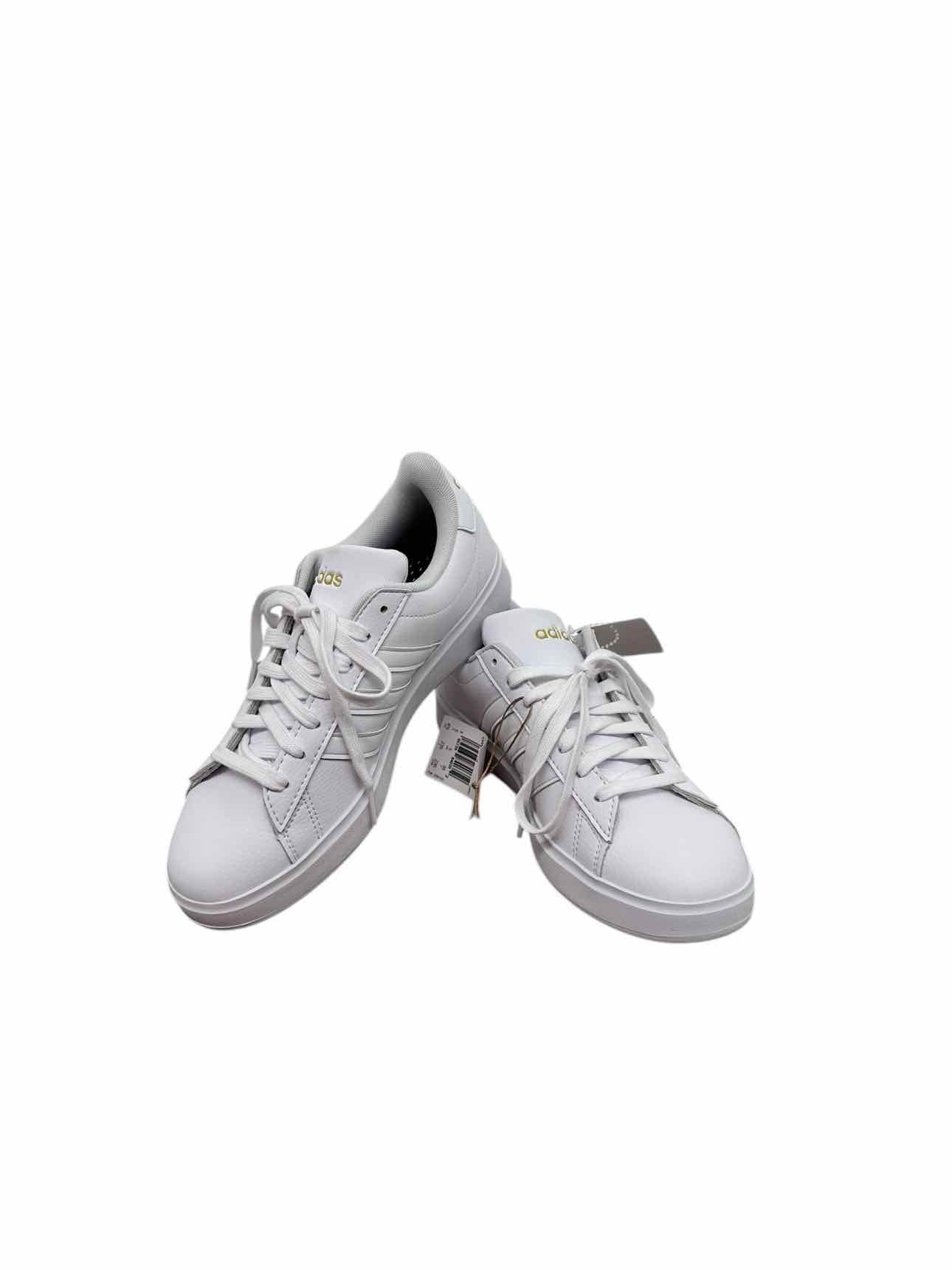 Adidas Grand Court 2.0 White Sneakers Shoe Size 6.5 **NEW**