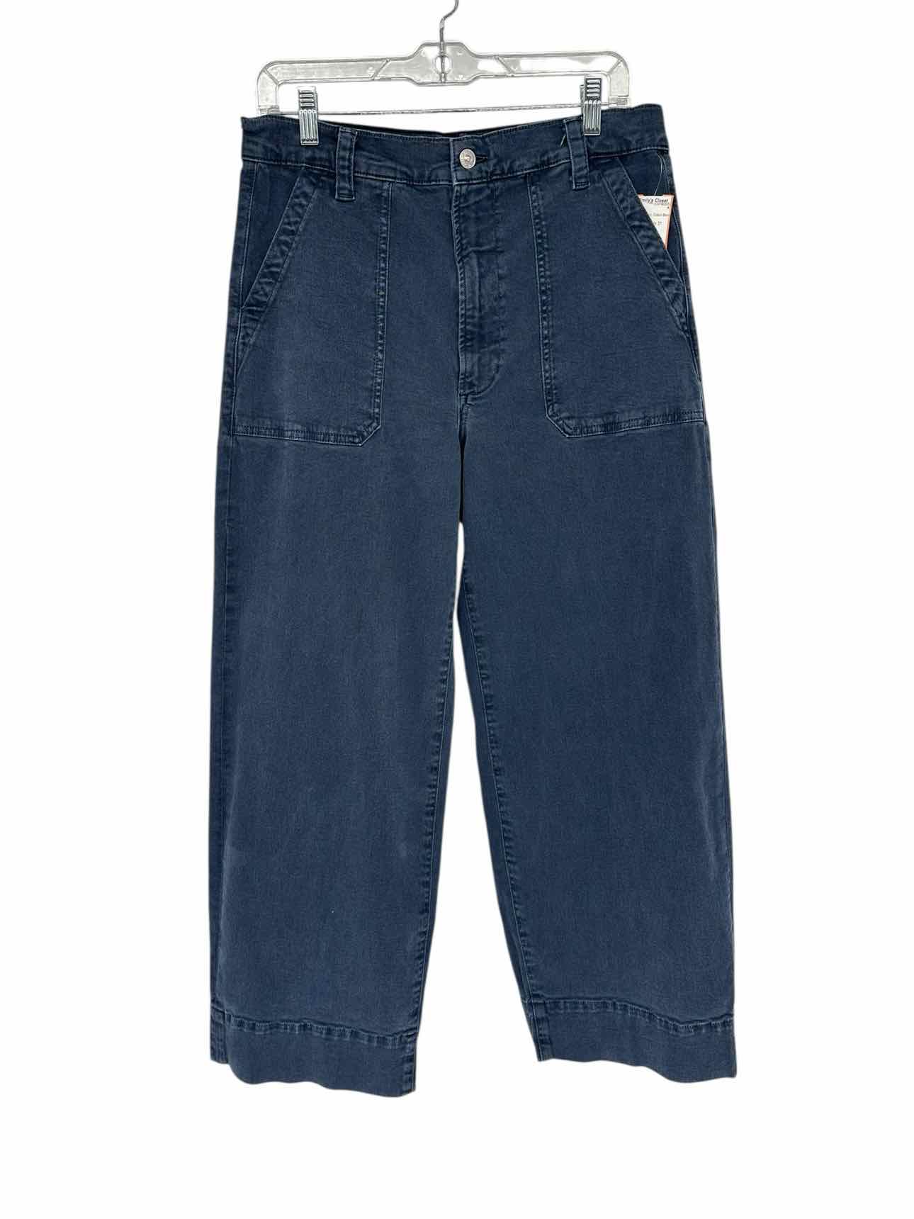 Paige Cameron Ankle Navy Jeans Size 12