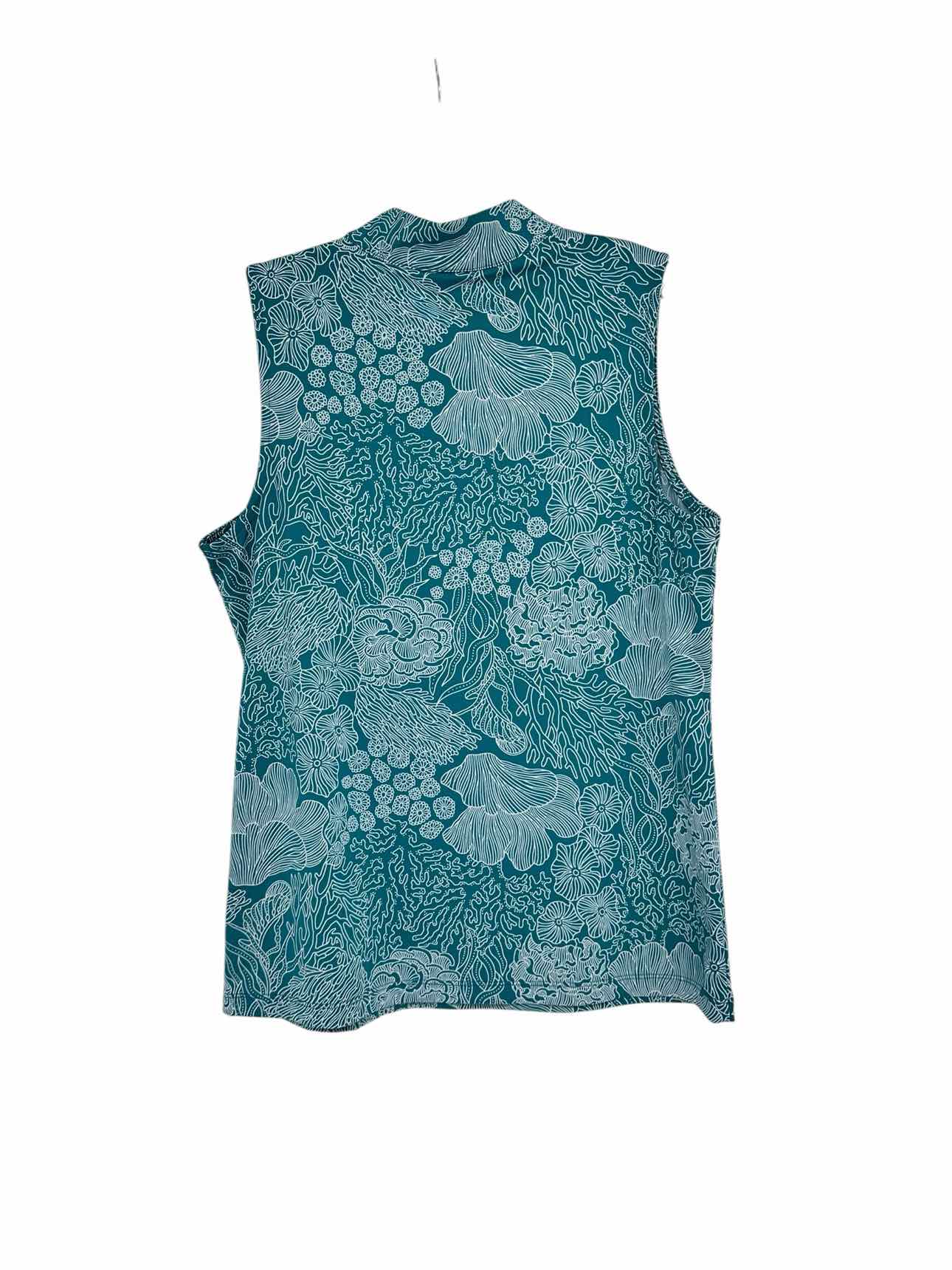 Tommy Bahama Green Golf Sleeveless Top Size M