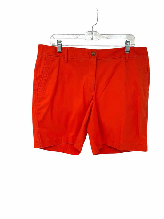 Talbots Relaxed Chino Short Orange Size 12