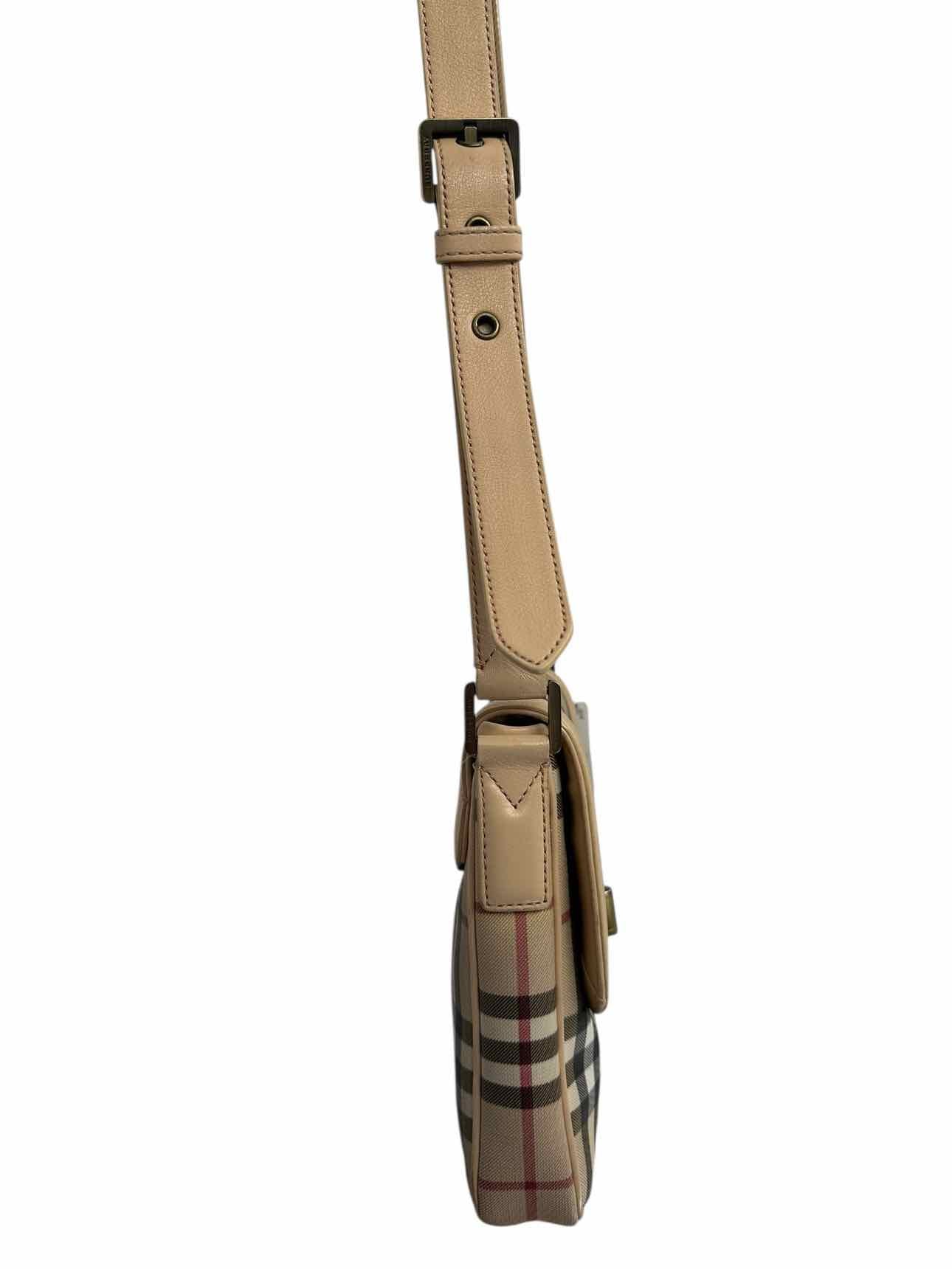 Burberry PVC Nova Check Crossbody Bag