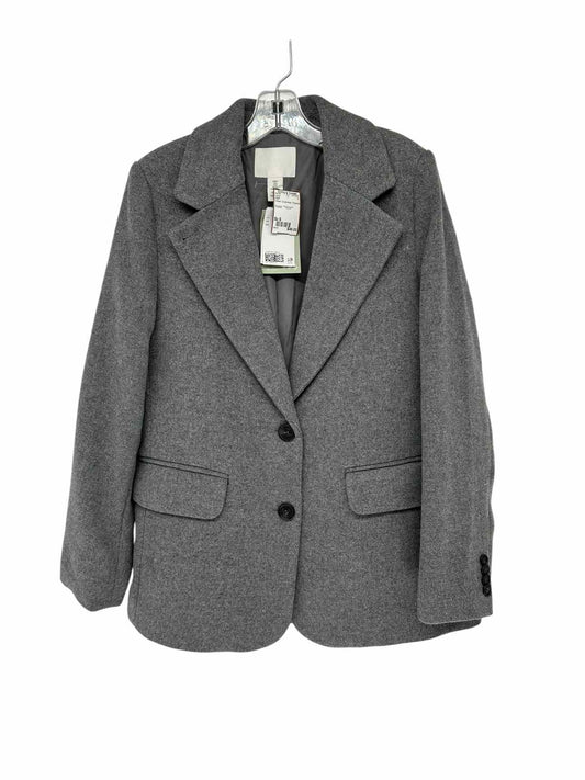 H&M Gray Blazer Jacket Size S **NEW**