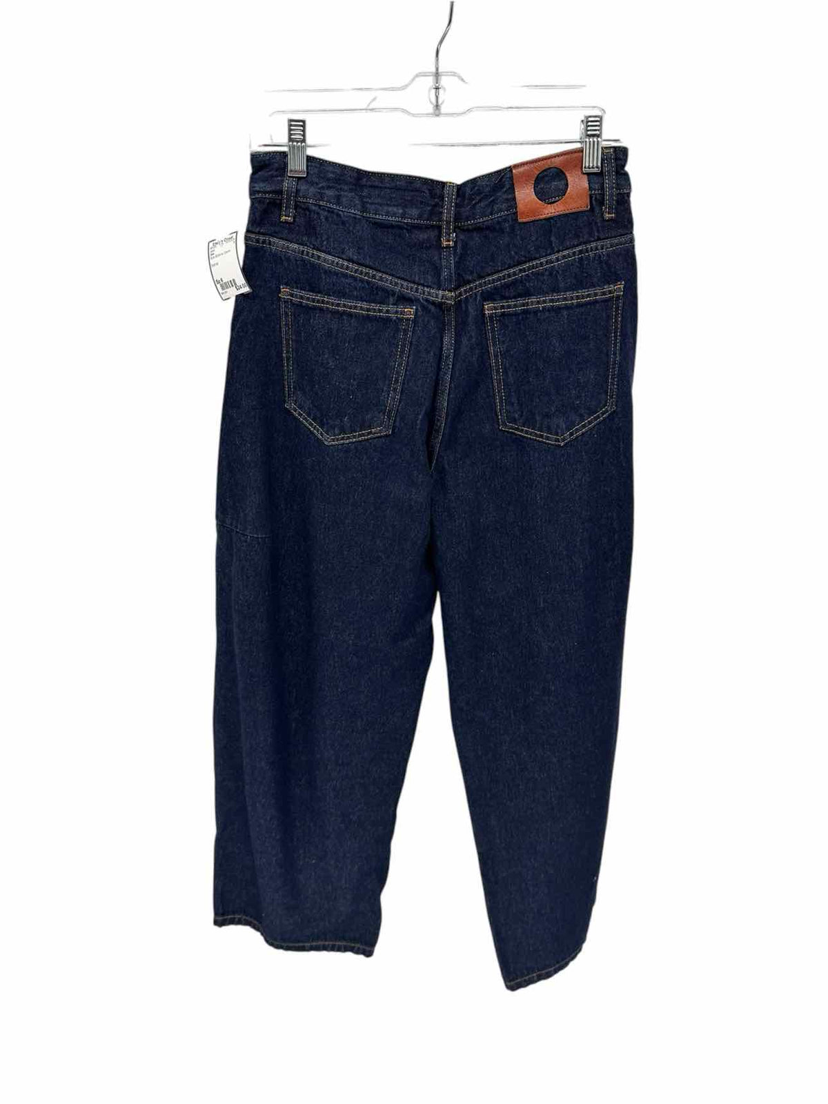 Zara Blue Barrel Jeans Size 6