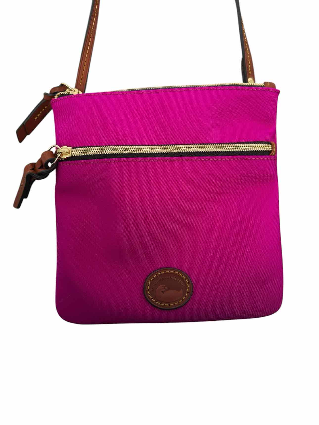Dooney & Bourke Fuschia Nylon Crossbody