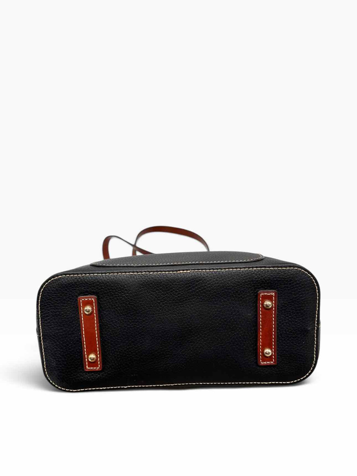 Dooney & Bourke Black Pebble Grain Tote