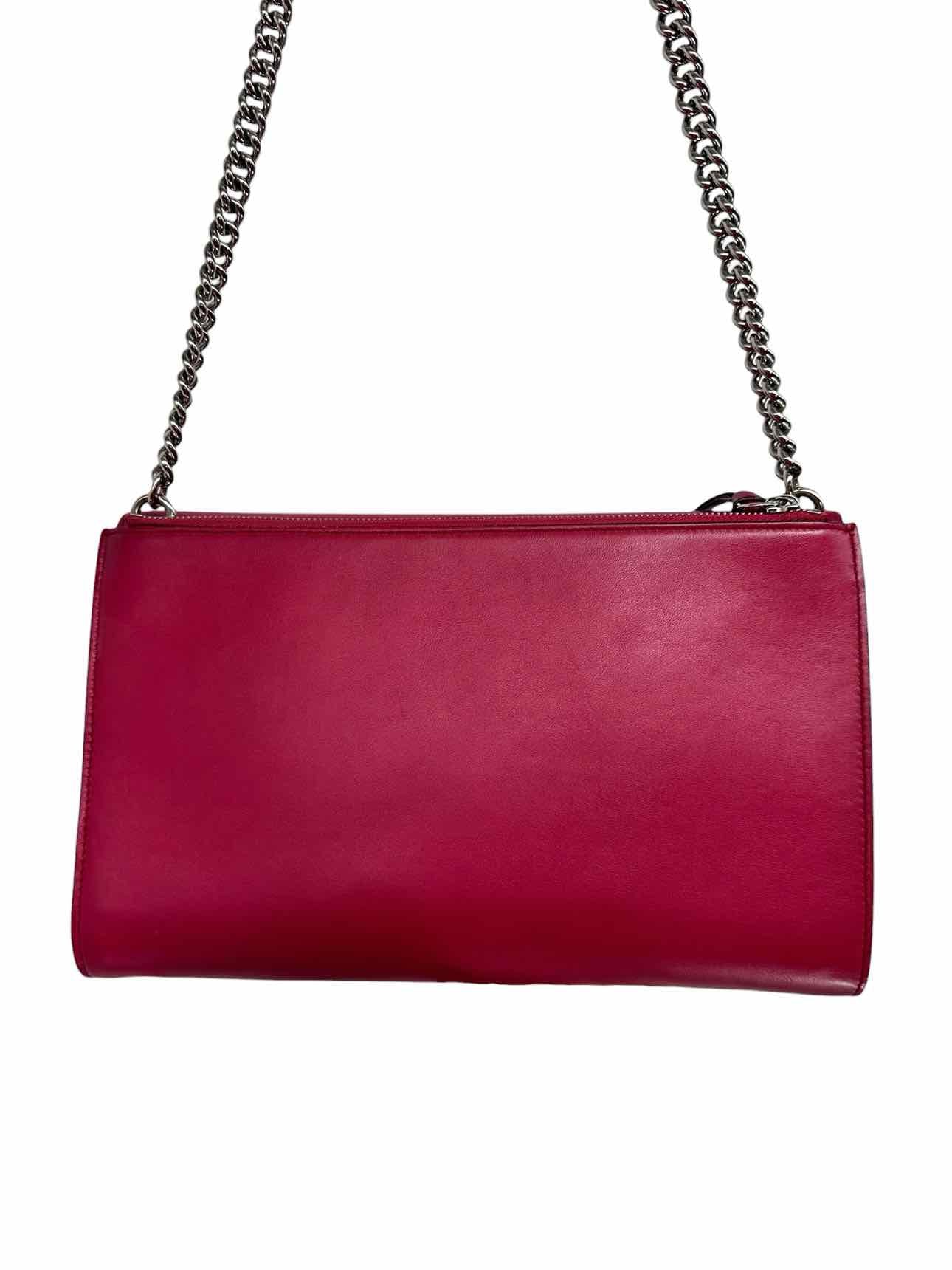 Gucci hade Lux Calfskin Interlocking G Shoulder Bag in Petunia