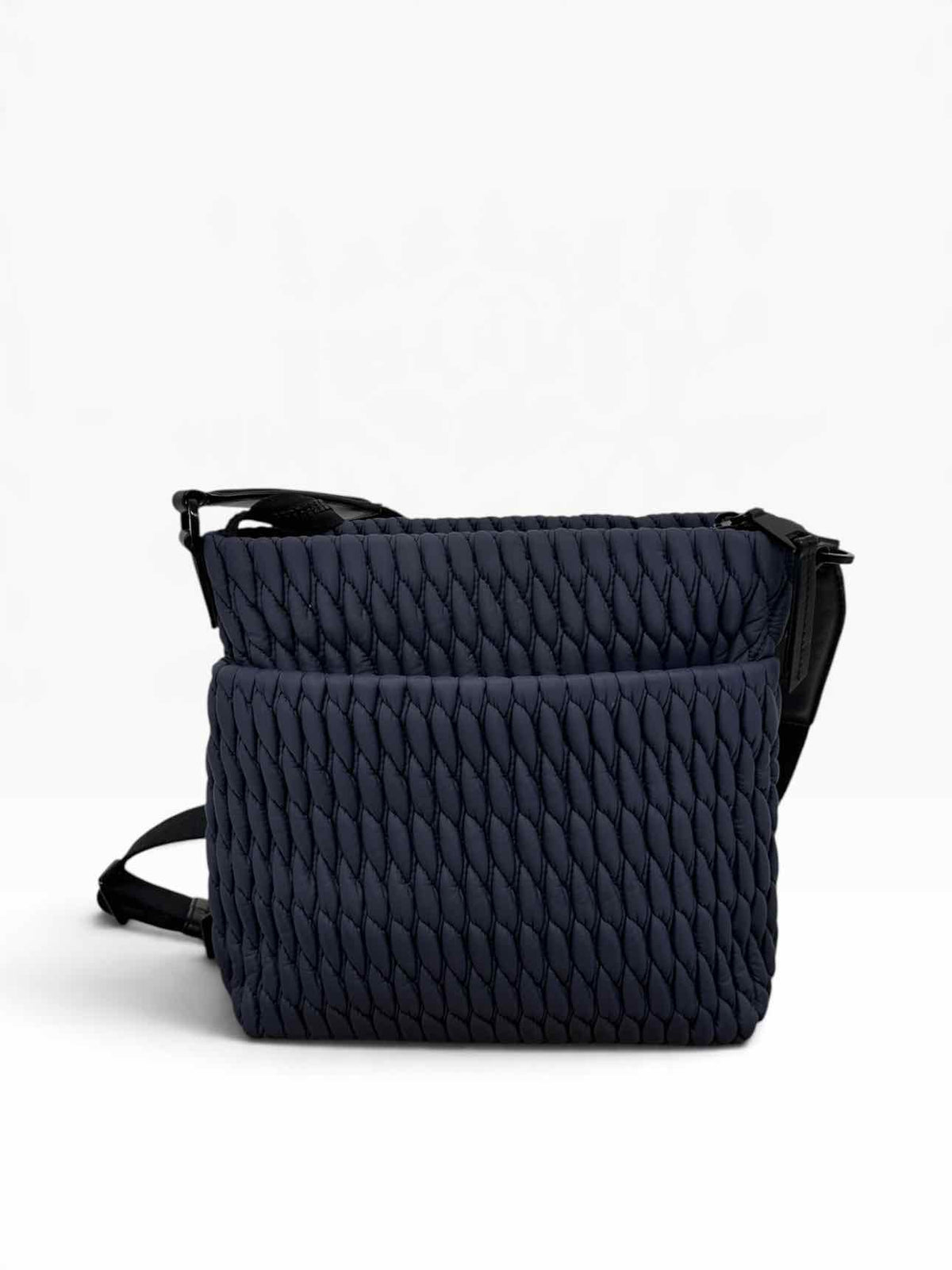 DKNY Blue Nylon Crossbody