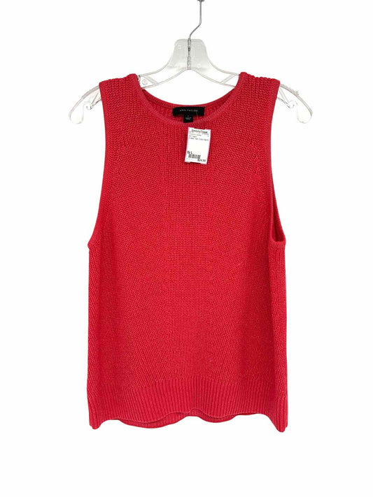 Ann Taylor Guava Sleeveless Sweater Size L