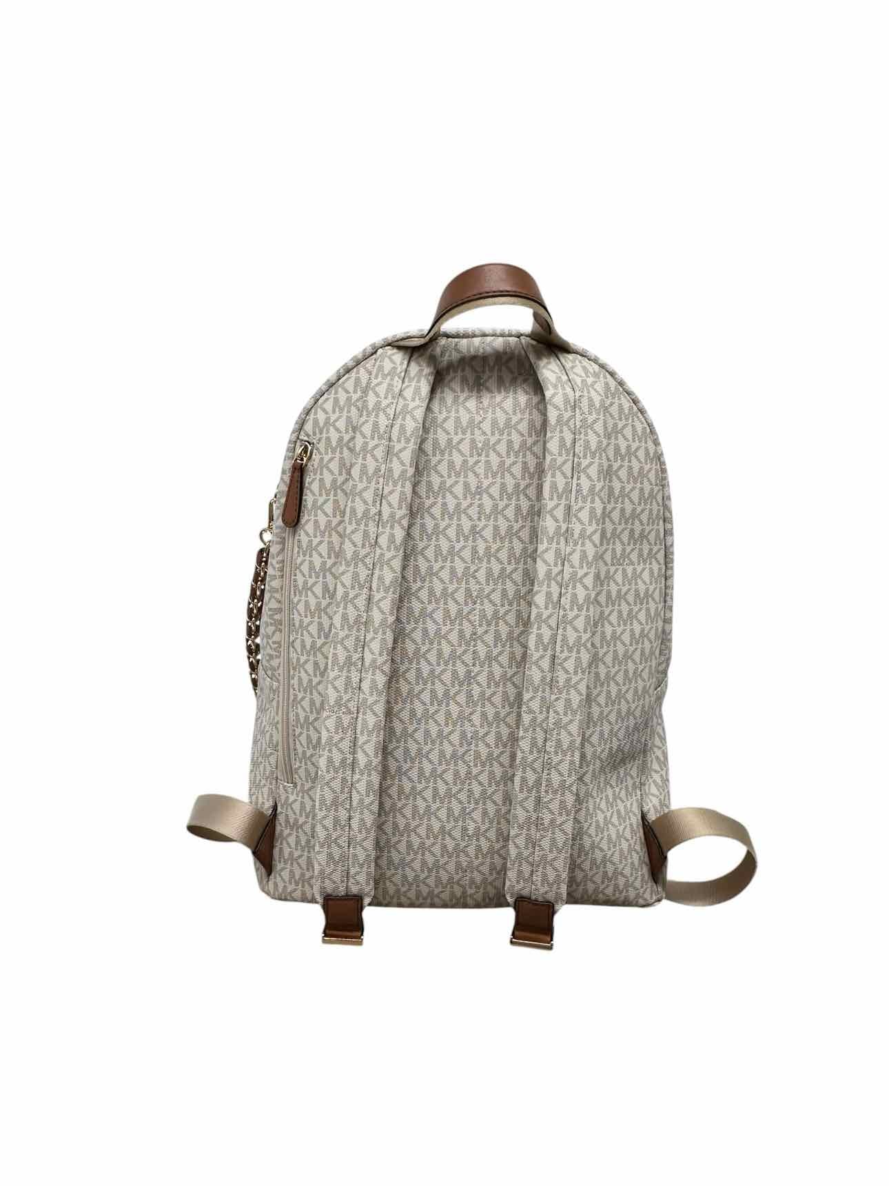 Michael Kors Off-White Slater Signature Backpack