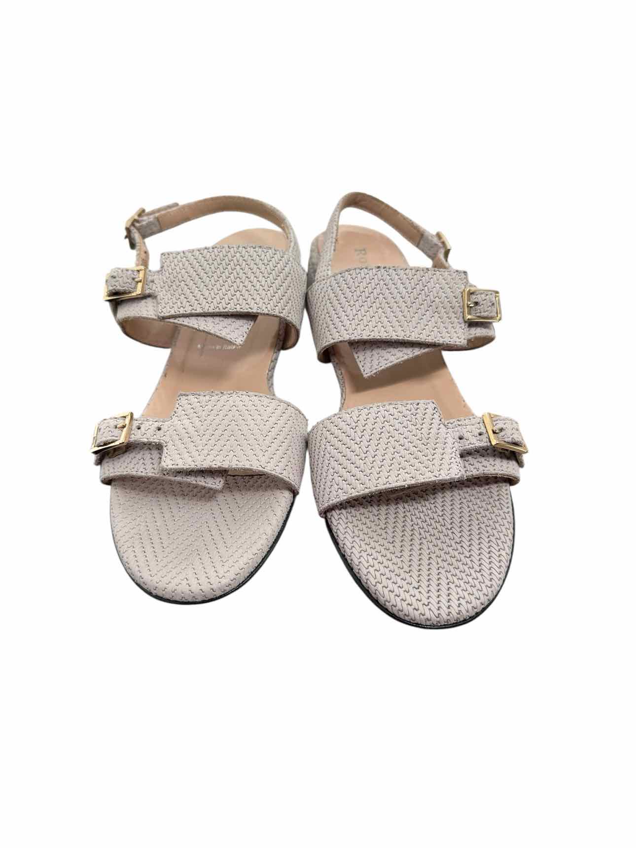 Ron White Callie Sandal Lt. Gray Shoe Size 6.5