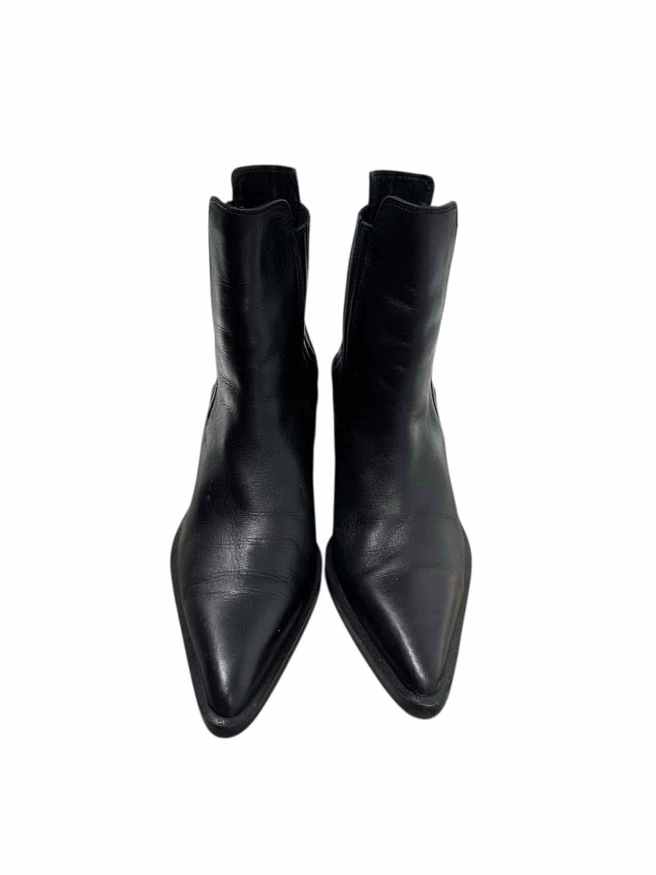Zara Black Boots Shoe Size 10