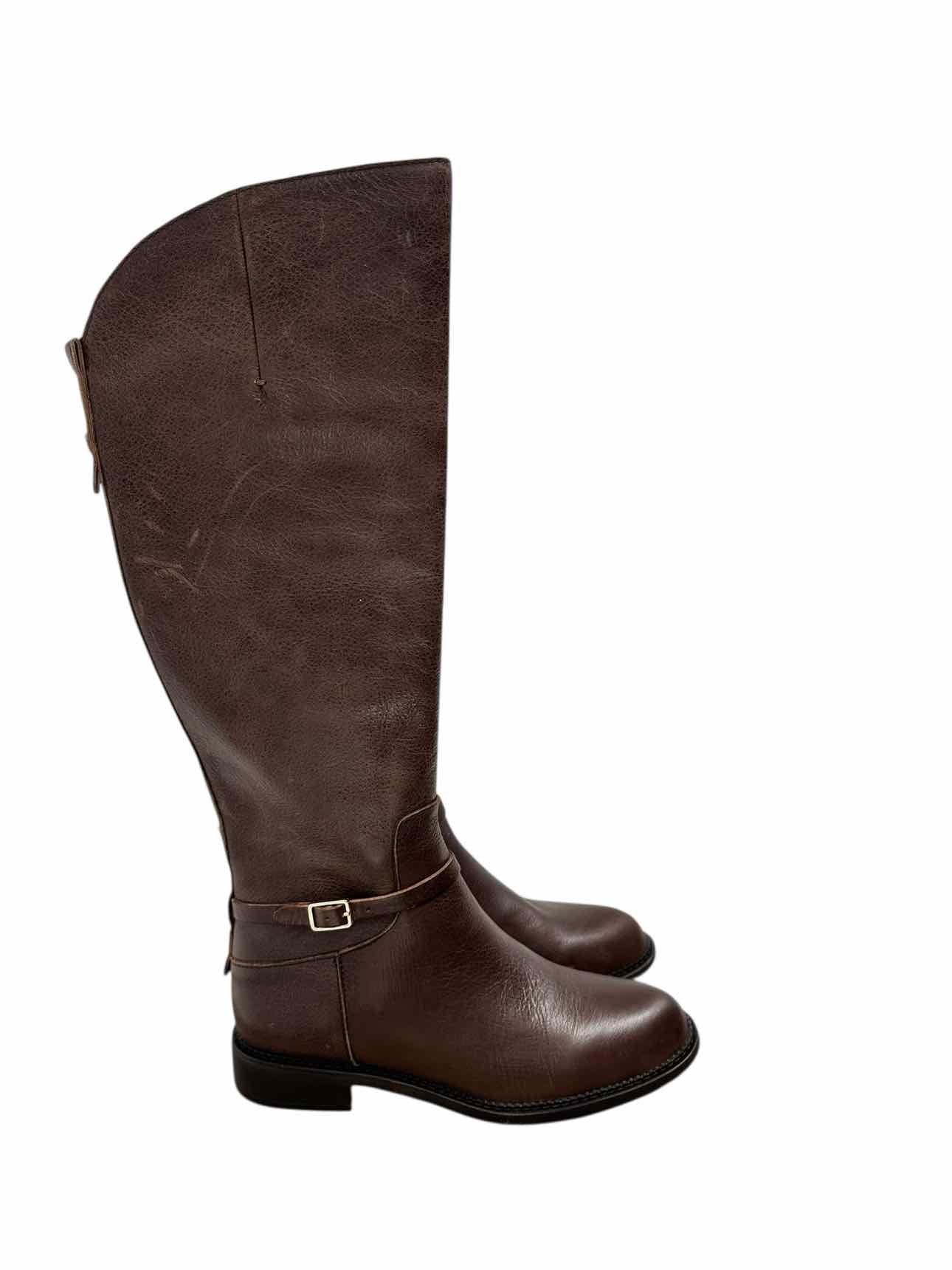Franco Sorto Haylie Tall Boot Brown Shoe Size 8 **NEW**