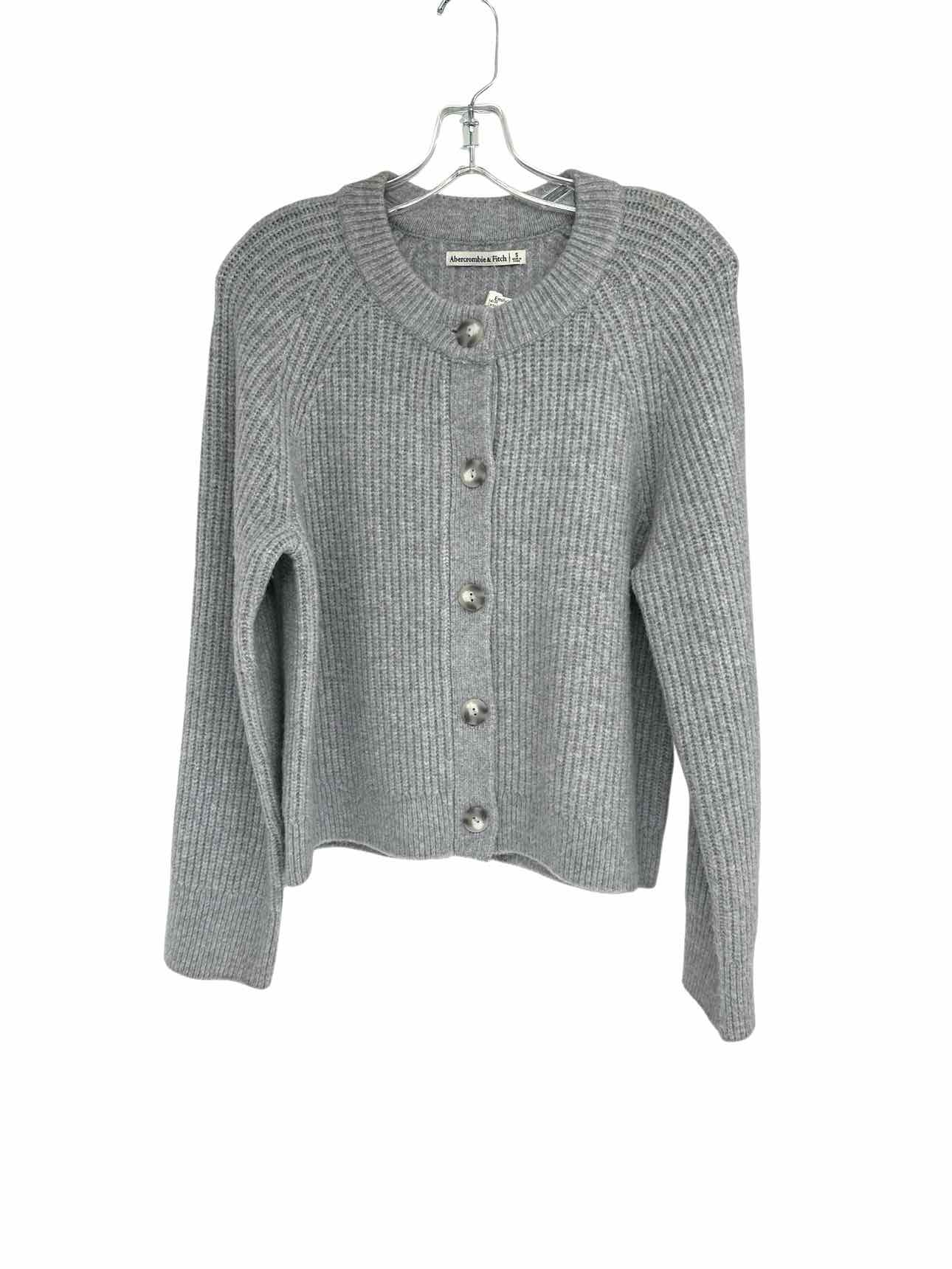 Abercrombie & Fitch Gray Size S Cardigan