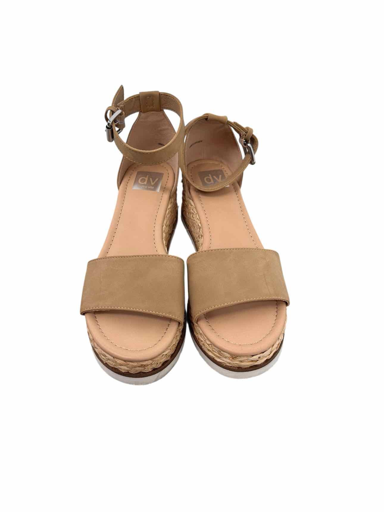 Dolce Vita Baker Espadrille Wedge Sandals Shoe Size 8