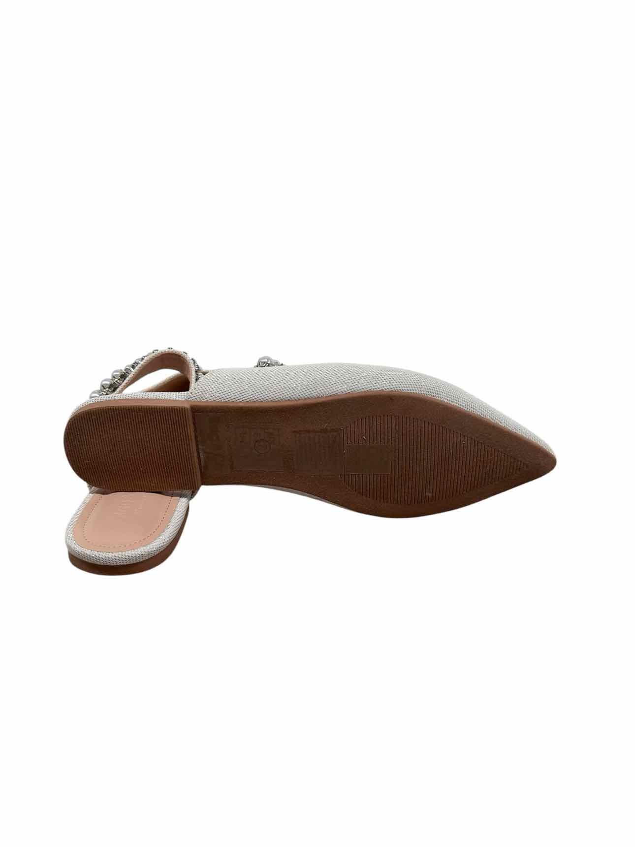 Rag & Co. Silver Mules Shoe Size 9 **NEW**