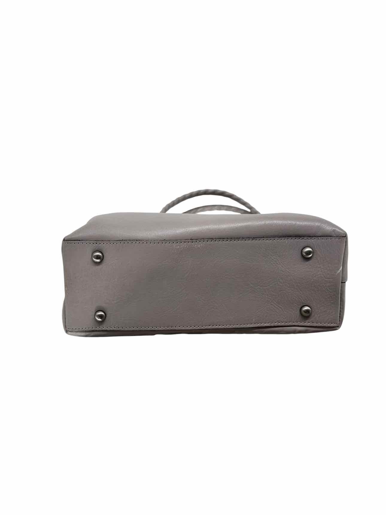 Patricia Nash Adeline Tote Gray Leather Tote