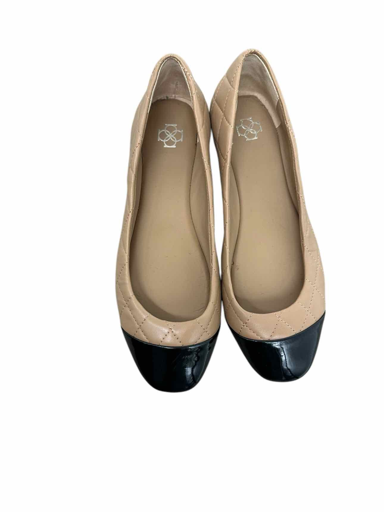 Ann Taylor Tan Flats Shoe Size 6.5