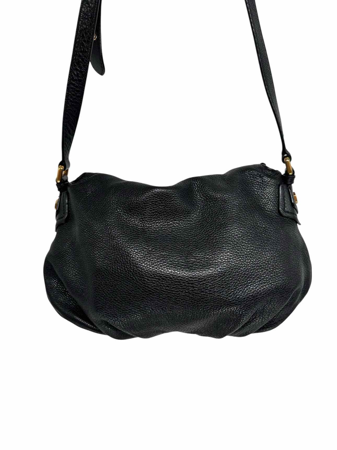 Marc by Marc Jacobs Classic Q Natasha Black Leather Crossbody