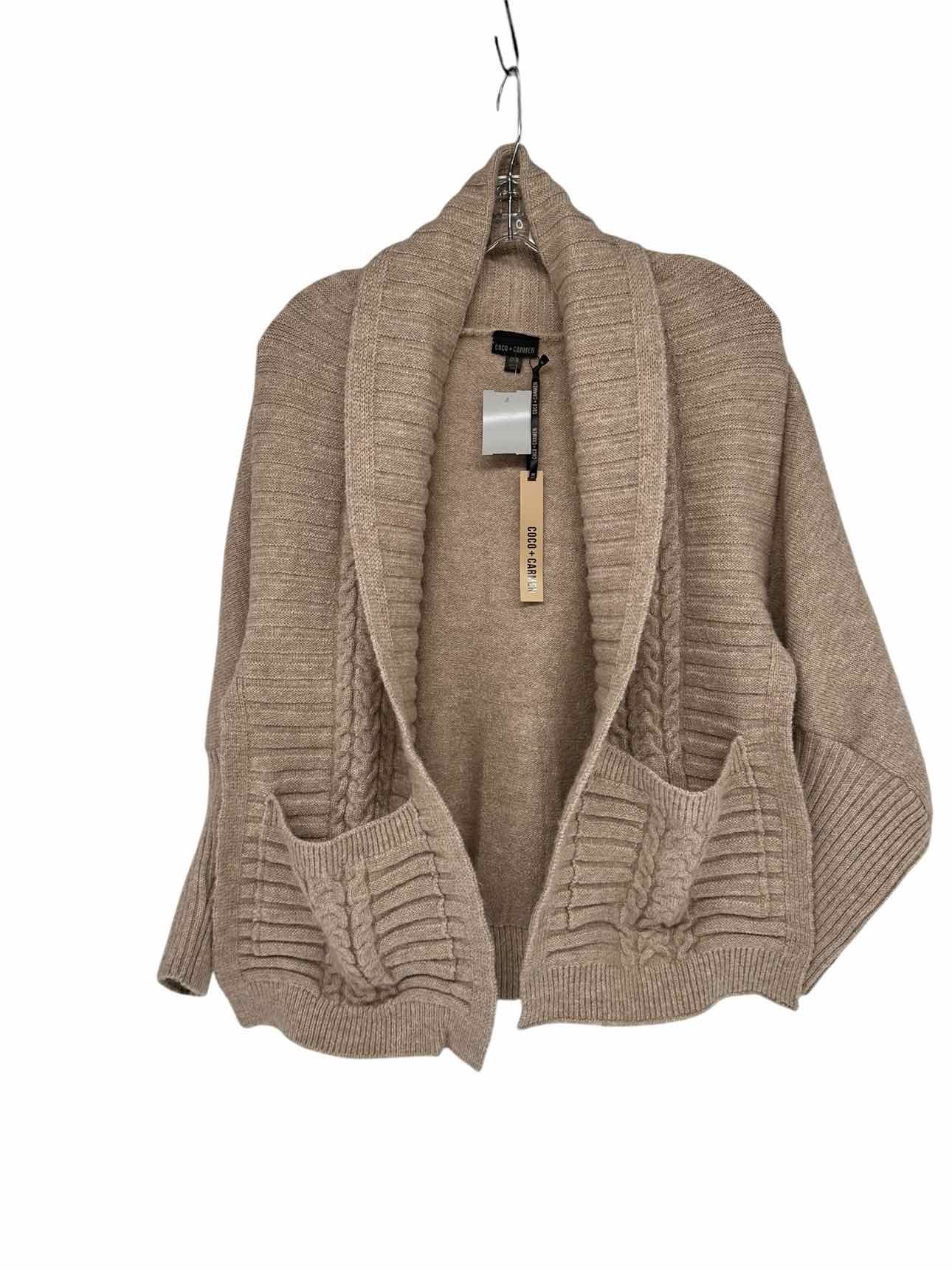 Coco +  Carmen Beige Wrap Cardigan One Size  **NEW**