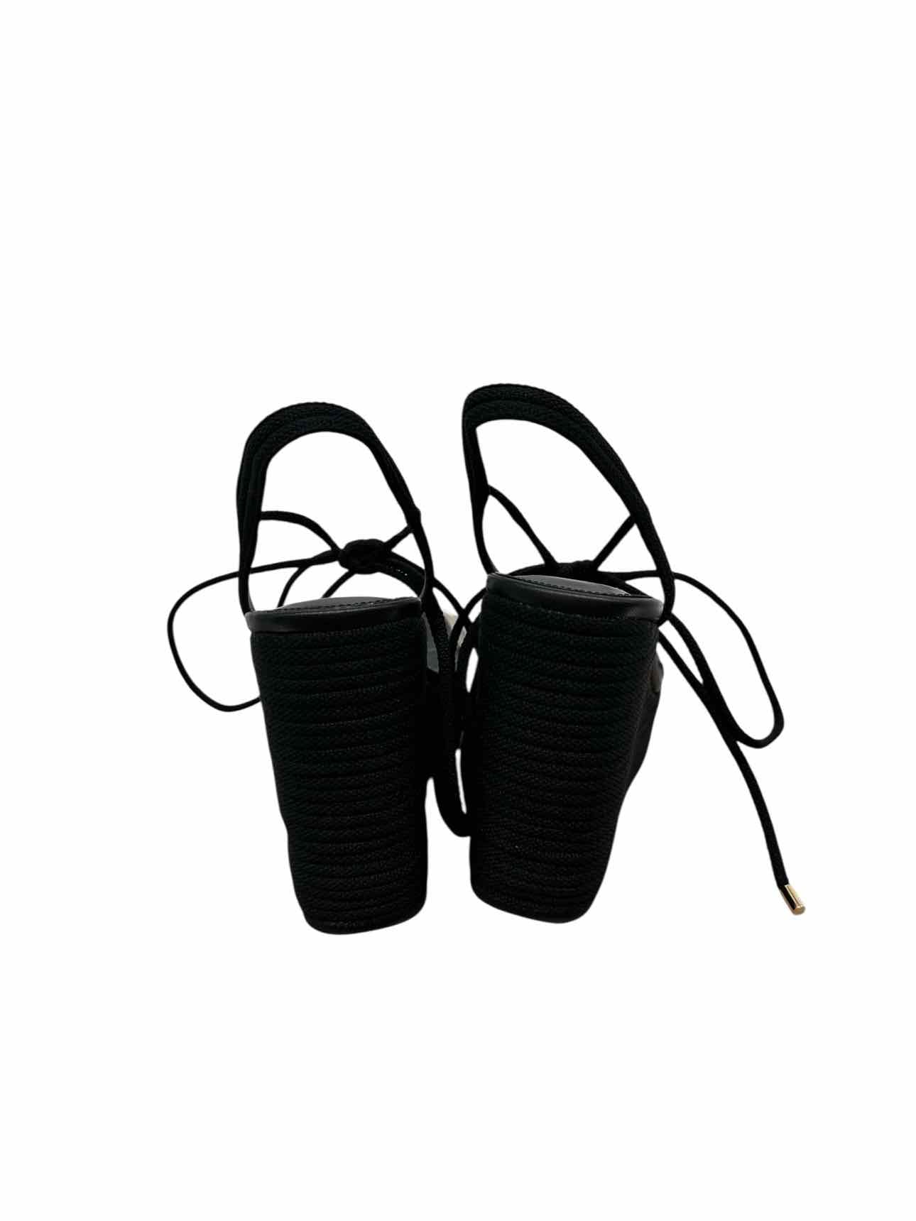 Aldo Black Shoe Size 8.5 Sandals