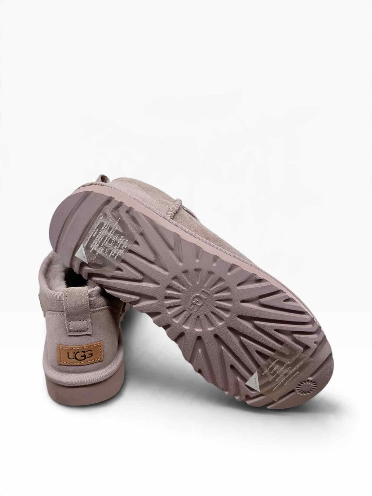 Ugg Ultra Mini Lavender Boots Shoe Size 9 **NEW**