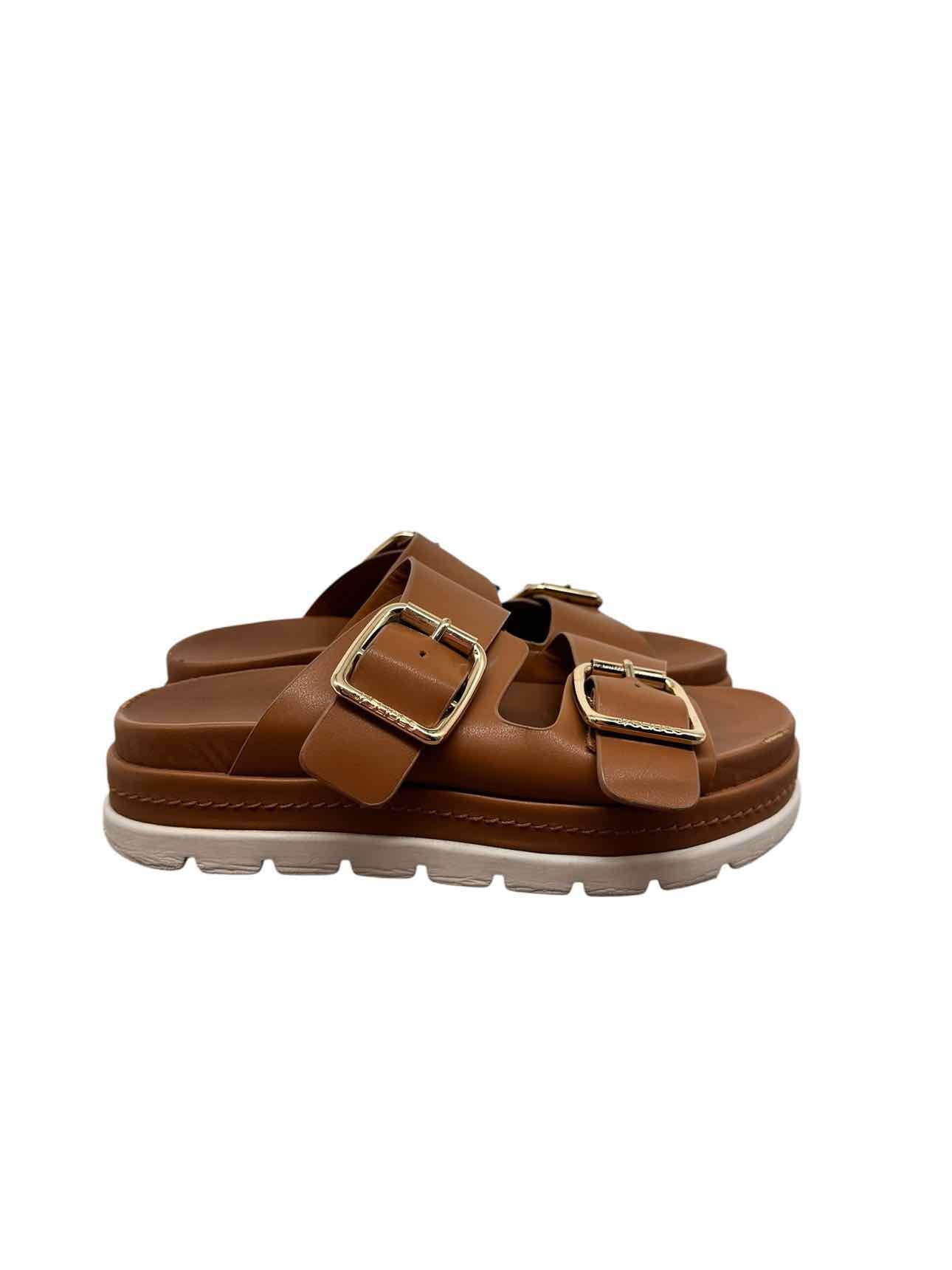 J/Slides Tan Shoe Size 7.5 Sandals