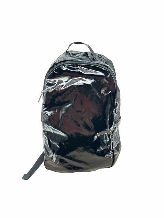 LeSportsac Black Vinyl Backpack