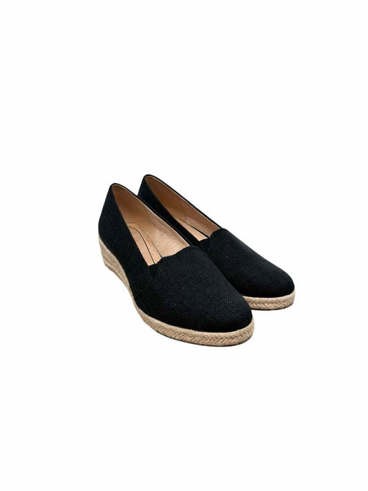 Life Stride Kamilla Espadrilles Black Shoe Size 9W