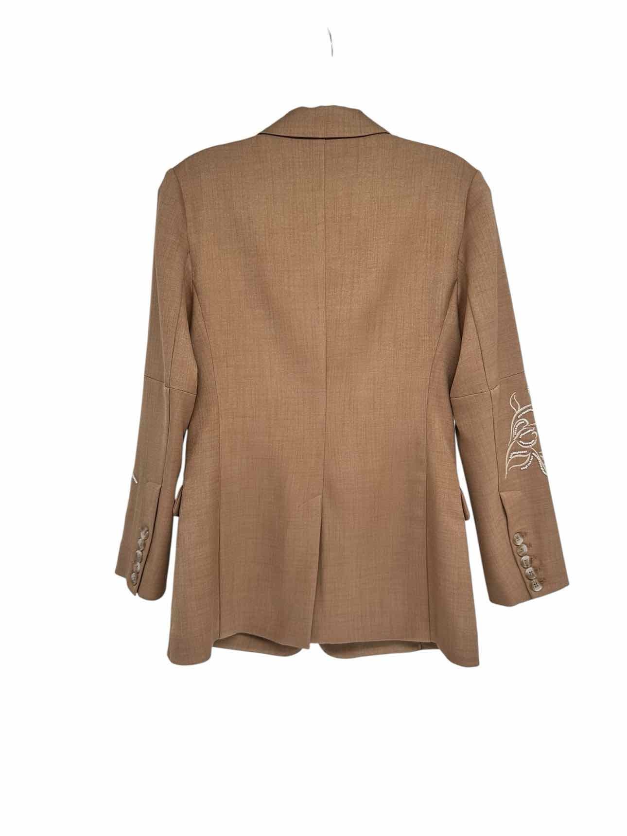Sam Edelman Fallon Slim Blazer Tan Size XS