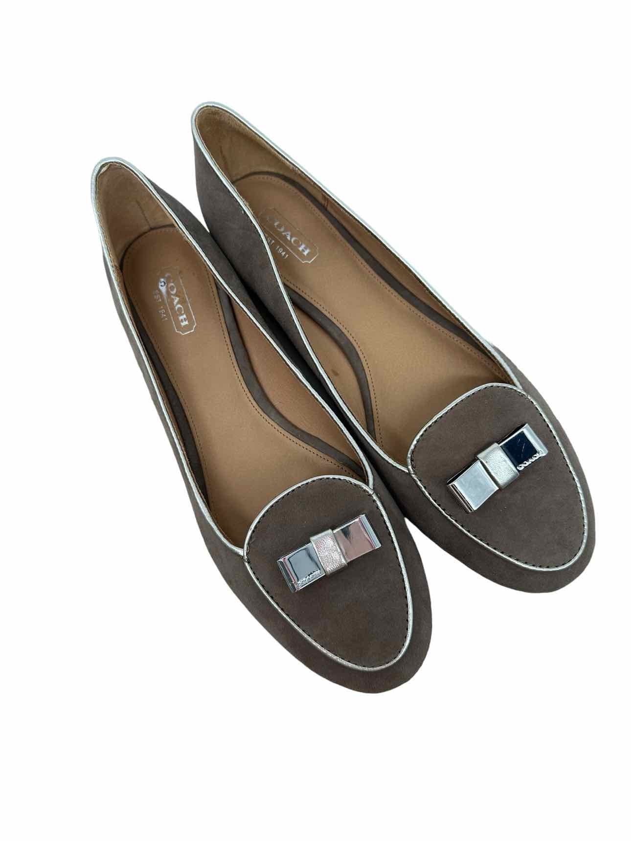 Coach Taupe Flats SIZE 8 **NEW**